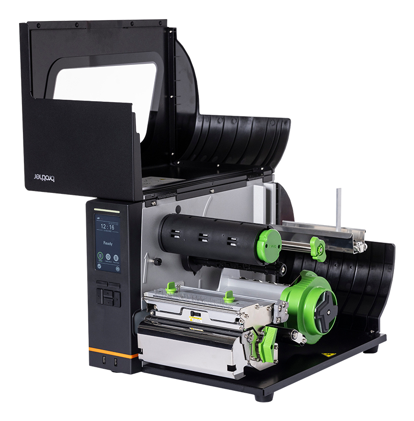 Industrial 6-inch thermal transfer printer for high-volume labeling. 203dpi with LED and touchscreen for easy operation. 203dpi  Thermal Transfer  LED  Touchscreen thumbnail
