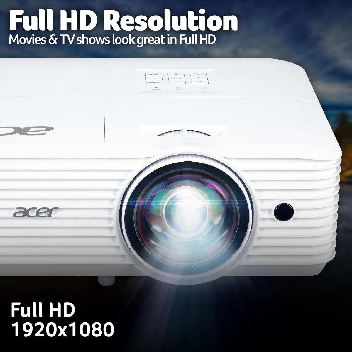 H6518STi 3500 Ansi Lumens Full HD Short Throw Wireless Home cinema Projector thumbnail
