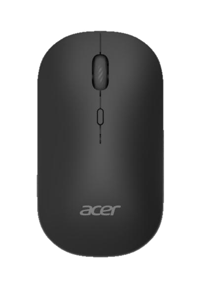EU Product - Mouse wireless dual mode 2.4GHz 4 buttons AMR130 Black thumbnail