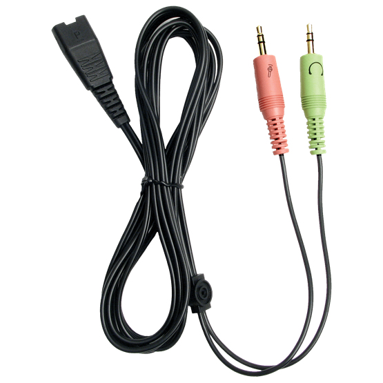 EU Product - Kabel QD1030-G QD auf 2x Klinke thumbnail