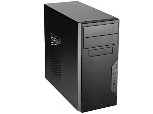 VSK-3000B-U3/U2 Micro Tower Gaming Case, 1 x USB 3.0 / 1 x USB 2.0, SGCC steel, Vented Side Panel, 1 x Pre-Installed 92mm Rear Exhaust Fan, Micro-ATX, Mini-ITX Compatible thumbnail