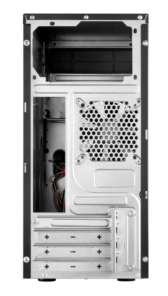 VSK-3000B-U3/U2 Micro Tower Gaming Case, 1 x USB 3.0 / 1 x USB 2.0, SGCC steel, Vented Side Panel, 1 x Pre-Installed 92mm Rear Exhaust Fan, Micro-ATX, Mini-ITX Compatible thumbnail