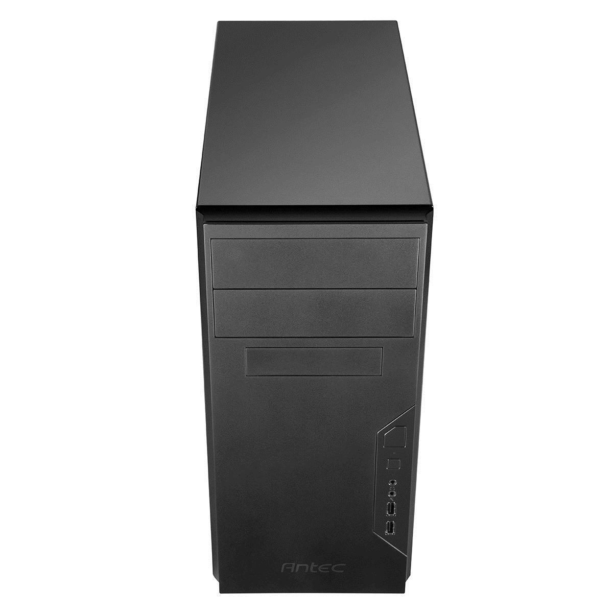 VSK-3000B-U3/U2 Micro Tower Gaming Case, 1 x USB 3.0 / 1 x USB 2.0, SGCC steel, Vented Side Panel, 1 x Pre-Installed 92mm Rear Exhaust Fan, Micro-ATX, Mini-ITX Compatible thumbnail