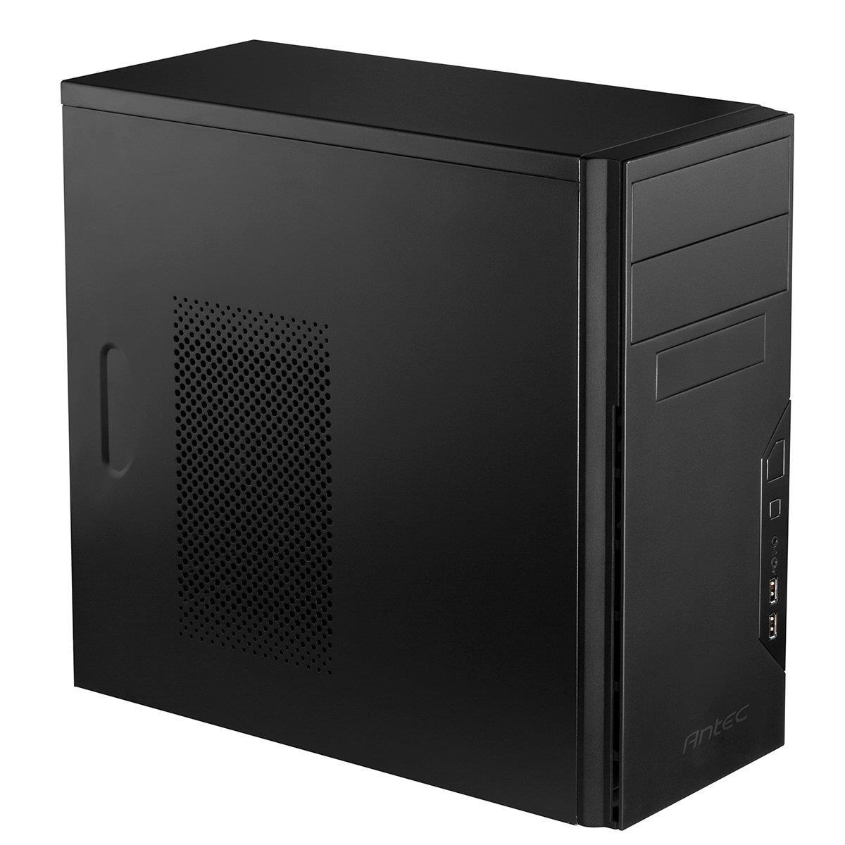 VSK-3000B-U3/U2 Micro Tower Gaming Case, 1 x USB 3.0 / 1 x USB 2.0, SGCC steel, Vented Side Panel, 1 x Pre-Installed 92mm Rear Exhaust Fan, Micro-ATX, Mini-ITX Compatible thumbnail