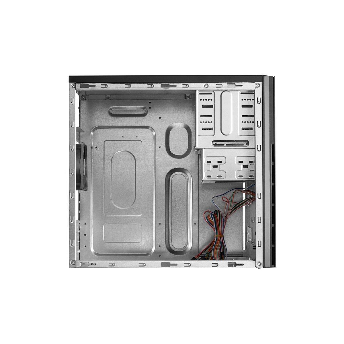 VSK-3000B-U3/U2 Micro Tower Gaming Case, 1 x USB 3.0 / 1 x USB 2.0, SGCC steel, Vented Side Panel, 1 x Pre-Installed 92mm Rear Exhaust Fan, Micro-ATX, Mini-ITX Compatible thumbnail