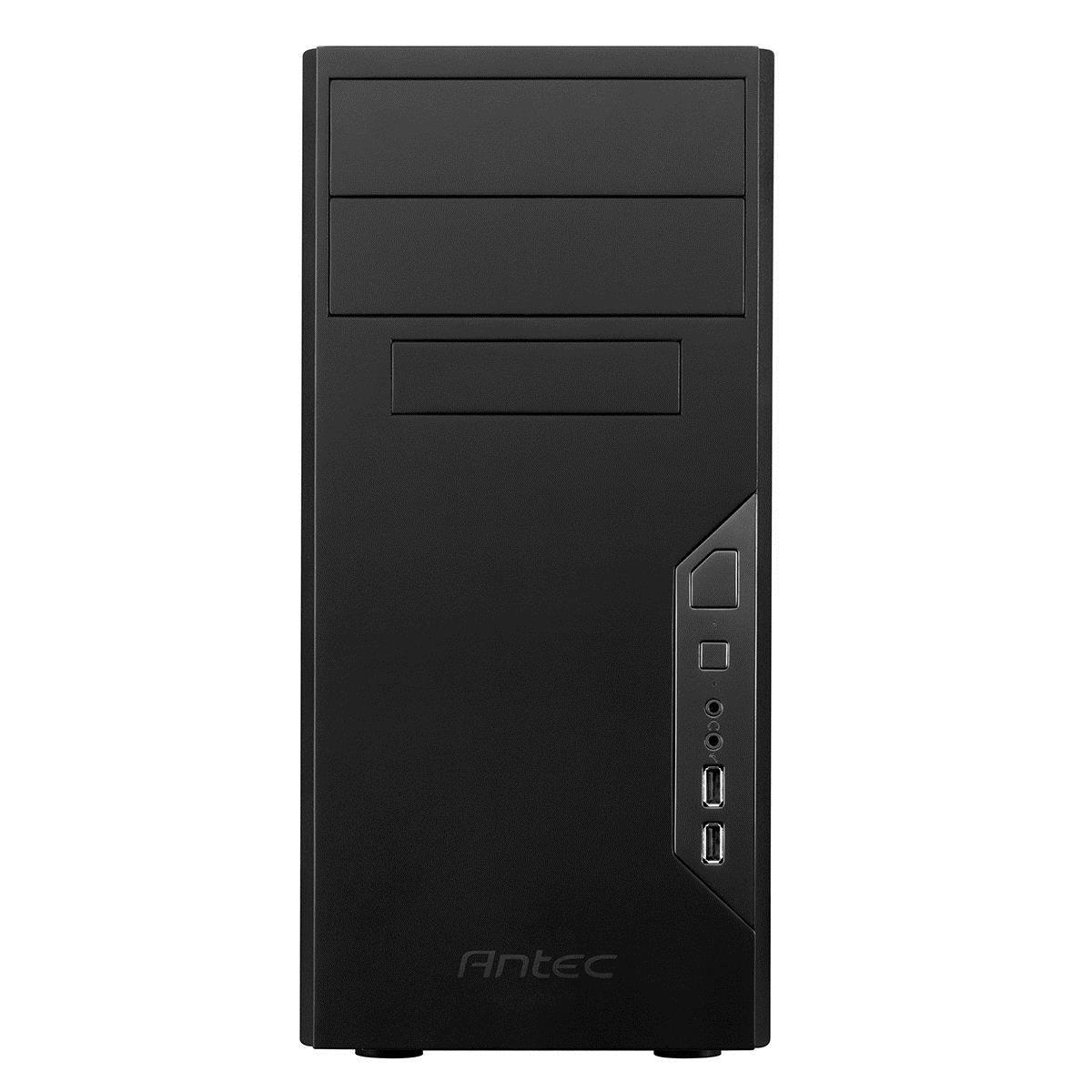 VSK-3000B-U3/U2 Micro Tower Gaming Case, 1 x USB 3.0 / 1 x USB 2.0, SGCC steel, Vented Side Panel, 1 x Pre-Installed 92mm Rear Exhaust Fan, Micro-ATX, Mini-ITX Compatible thumbnail