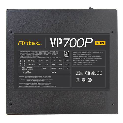 VP700P Plus -GB 80+ PSU thumbnail