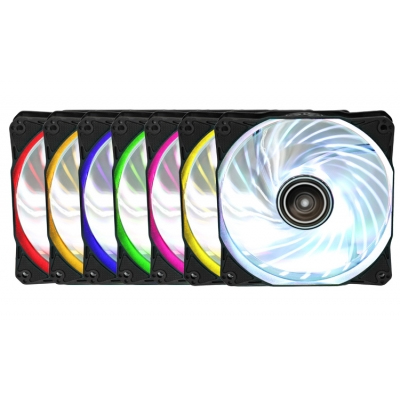 120mm RGB Rainbow Fan  (7 colour) thumbnail