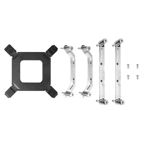 A400i Fan CPU Cooler, Universal Socket, 120mm Neon Light Effect Silent RGB PWM Fan, 1800RPM, 4 Direct-Touch Copper Heatpipes, Intel LGA 1700 Bracket Included thumbnail