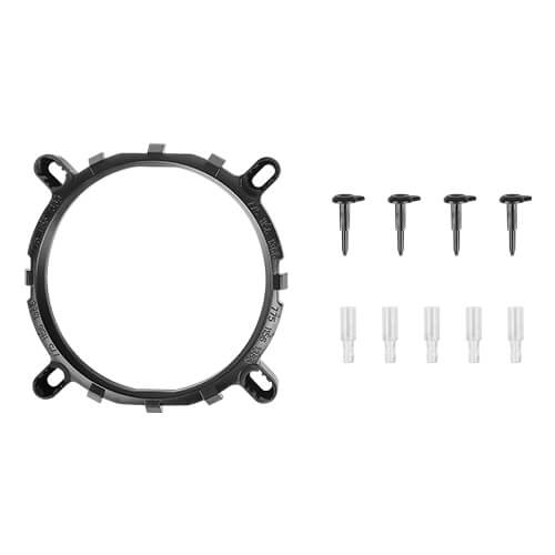 T120 Fan CPU Cooler, Universal Socket, 120mm Chromatic Silent RGB Fan, 1500RPM, Massive Black Aluminium Fins for Enhanced Cooling Performance, Designed for Small Form Factor Cases thumbnail