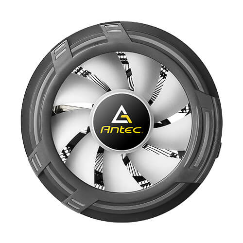 T120 Fan CPU Cooler, Universal Socket, 120mm Chromatic Silent RGB Fan, 1500RPM, Massive Black Aluminium Fins for Enhanced Cooling Performance, Designed for Small Form Factor Cases thumbnail