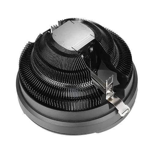 T120 Fan CPU Cooler, Universal Socket, 120mm Chromatic Silent RGB Fan, 1500RPM, Massive Black Aluminium Fins for Enhanced Cooling Performance, Designed for Small Form Factor Cases thumbnail