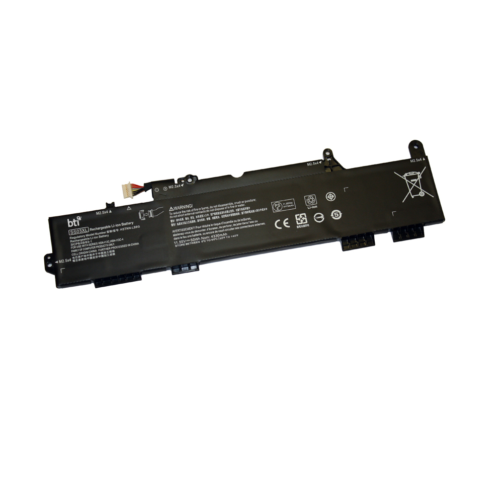 Replacement 3 cell battery for HP Elitebook 735 G5 735 G6 745 G5 745 G6 830 G5 836 G5 840 G5 846 G5 replacing OEM part numbers 933321-855 SS03XL SS03050XL-PL // 11.55V 4330mAh 50Wh thumbnail