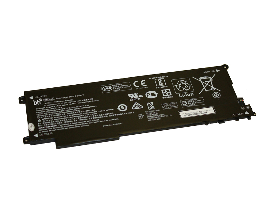 70Wh 4 cell DN04XL compatible battery for HP - COMPAQ ZBOOK X2 G4 thumbnail