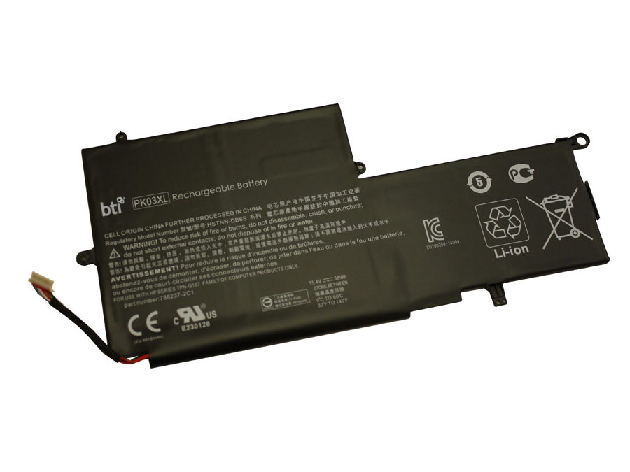56Wh 3 cell PK03XL compatible battery for HP - COMPAQ SPECTRE X360 13T-4200 SPECTRE X360 13T-4100 SPECTRE X360 13T-4000 SPECTRE X360 13-4XXX thumbnail