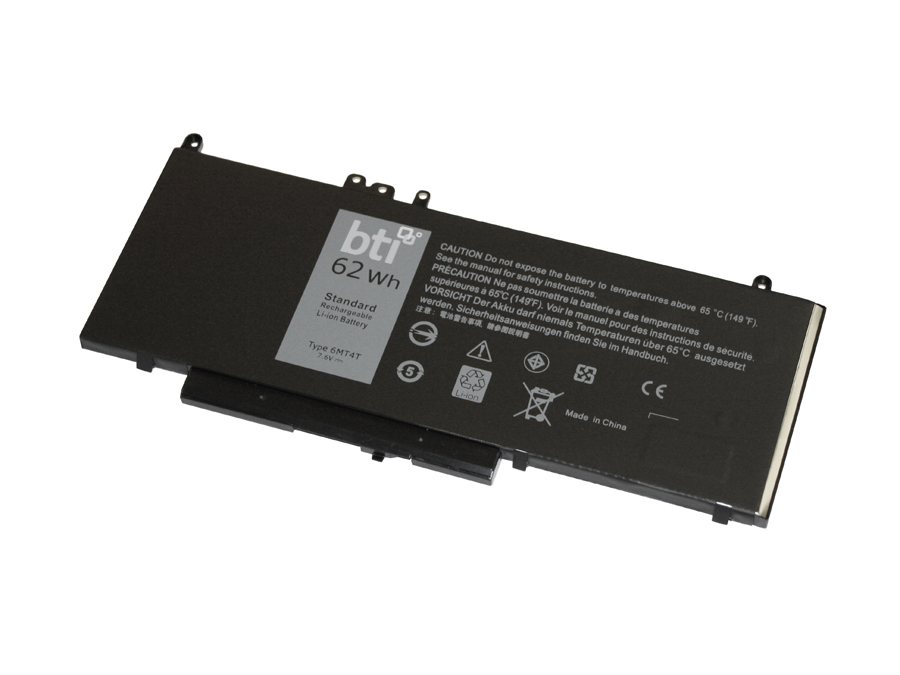 Replacement Battery for Latitude E5470 E5570 replacing OEM part number 6MT4T 7.6V 8157mAh thumbnail