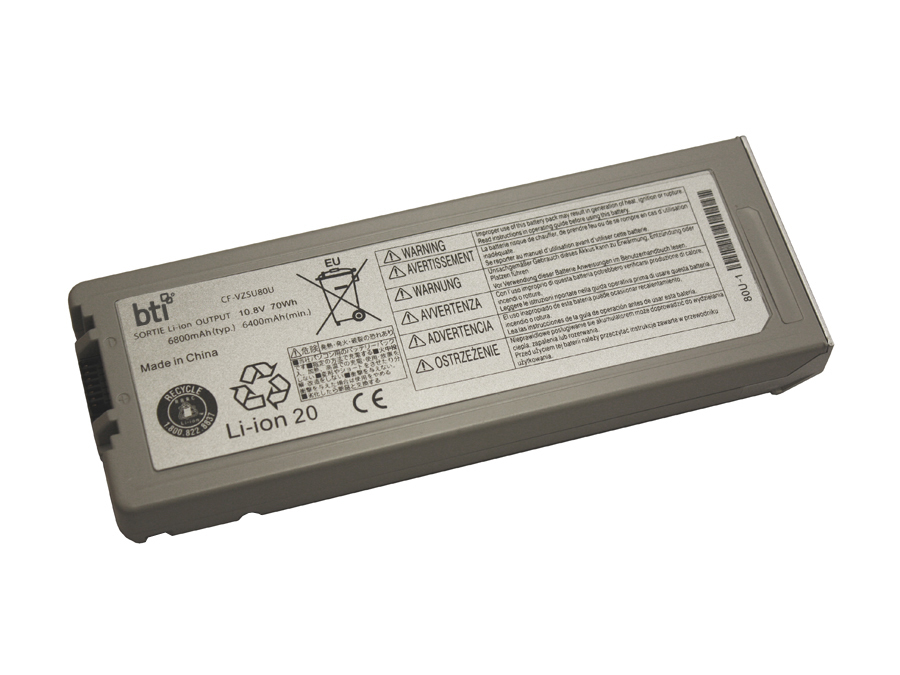 70Wh 6 cell CF-VZSU80U compatible battery for PANASONIC TOUGHBOOK C2 (MK1) TOUGHBOOK C2 TOUGHBOOK CF-C2 MK1 TOUGHBOOK CF-C2 thumbnail