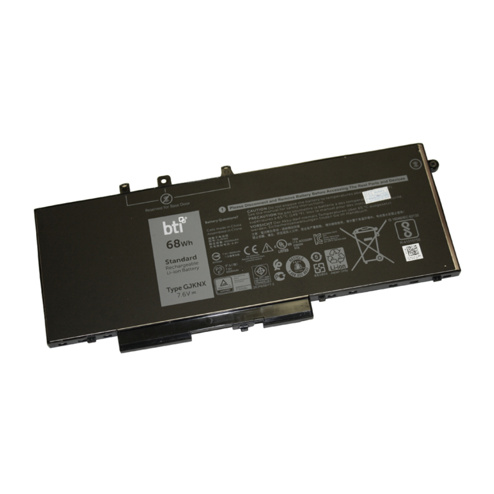Replacement Battery for Latitude 5580 5480 5280 5290 5490 5491 5495 5591 Precision 3530 7520 replacing OEM part numbers GJKNX 0GJKNX GD1JP FPT1C 5YHR4 451-BBZG // 7.6V 8560mAh 68Whr thumbnail