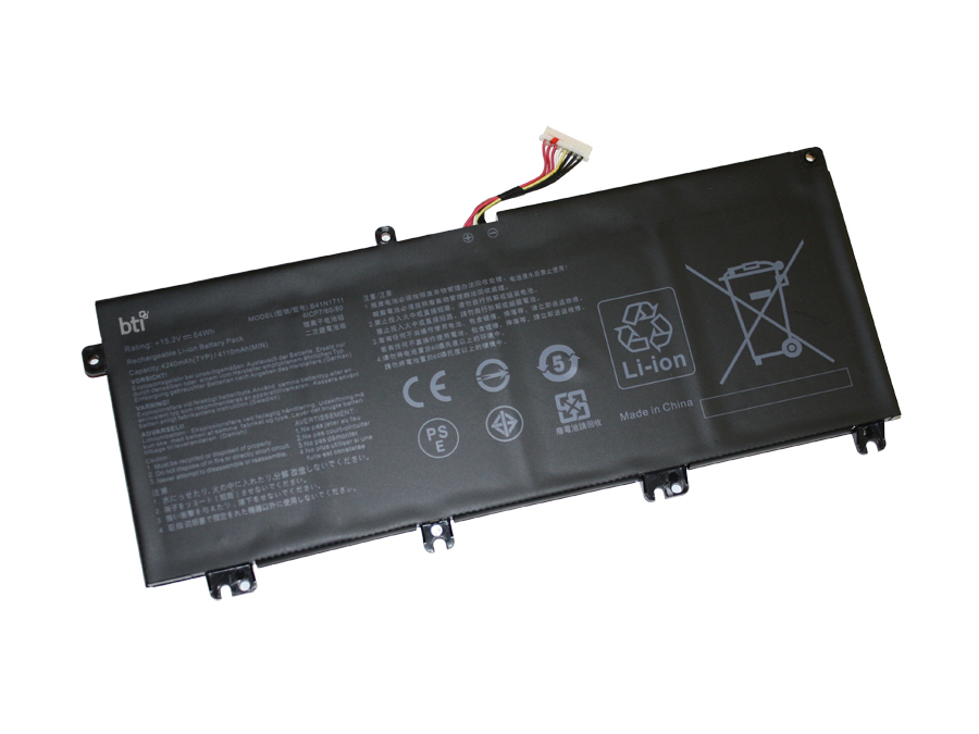 64Wh 4 cell B41N1711 compatible battery for ASUS FX705 ROG STRIX GL703VM-GC111T ROG STRIX GL703VM-GC038T ROG STRIX GL703VM-GC031T thumbnail