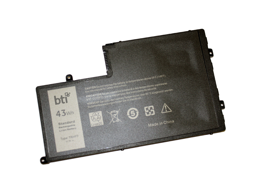 Replacement 3 cell battery for INSPIRON 5445 5443 5543  LATITUDE 3550 3450 replacing OEM part numbers 451-BBJY 451-BBK1 451-BBLO 451-BBLX TRHFF // 11.1V 43Wh thumbnail