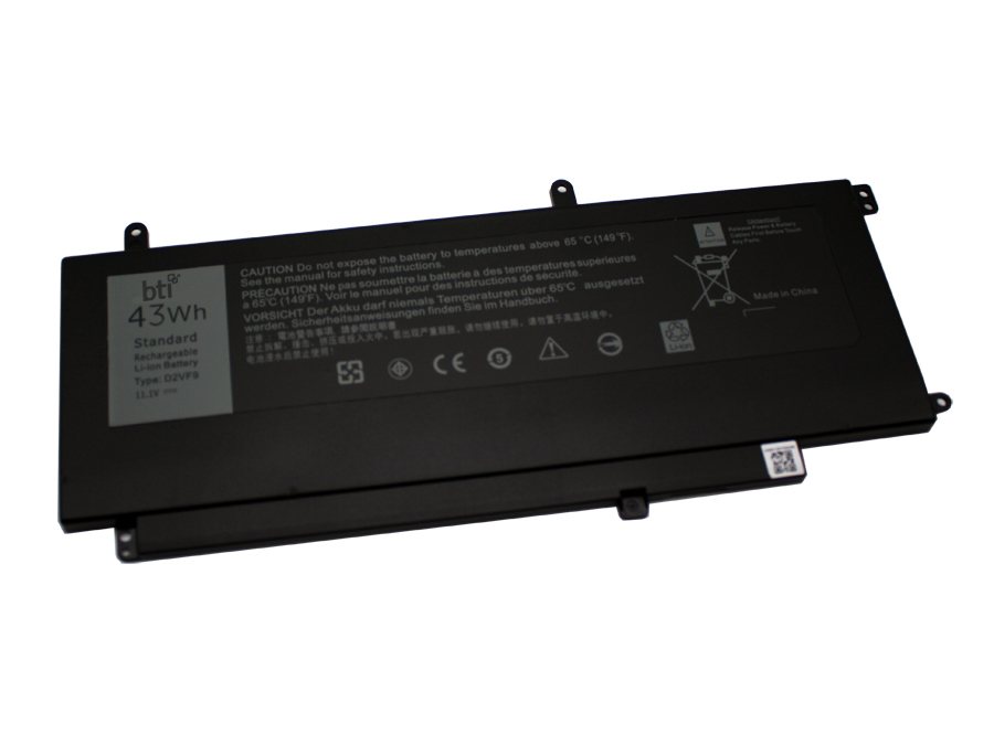 43Wh 3 cell D2VF9 compatible battery for DELL VOSTRO 14 5459 VOSTRO 14 5000 INSPIRON 15 7548 INSPIRON 15 7547 thumbnail
