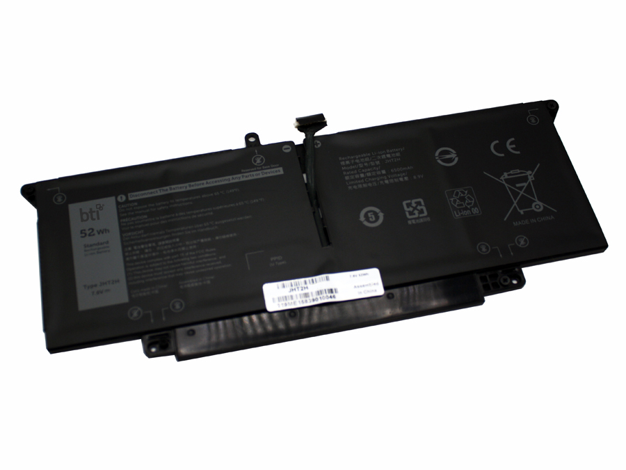 Replacement 4 cell battery for Dell Latitude 7310 7410 replacing OEM part numbers HRGYV JHT2H X825P // 52Whr thumbnail