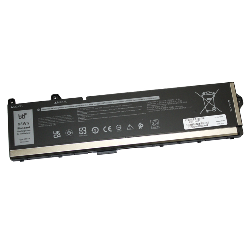 93Wh 6 cell CN-0965V4 compatible battery for DELL PRECISION 7670 091RP PRECISION 7780 PRECISION 7770 PRECISION 7680 thumbnail