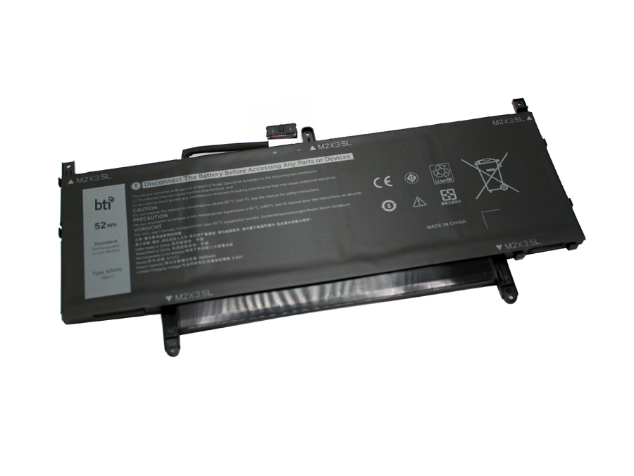 52Wh 4 cell HYMNG compatible battery for DELL LATITUDE 9510 2-IN-1 LATITUDE 9510 thumbnail