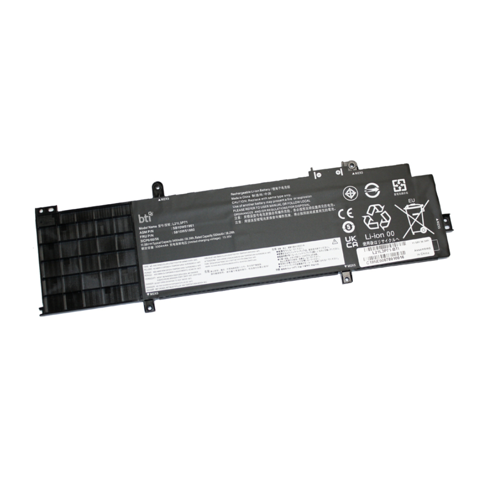Replacement Laptop Battery for LENOVO T14 Gen3 AMD (39Wh) thumbnail