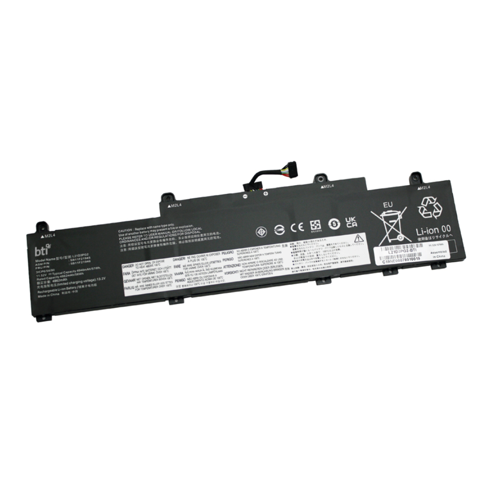 57Wh 3 cell SB11H56245 compatible battery for LENOVO THINKPAD C14 GEN 1 21CA THINKPAD C14 GEN 1 21C9 THINKPAD C14 GEN 1 THINKPAD L15 GEN 3 21C8 thumbnail