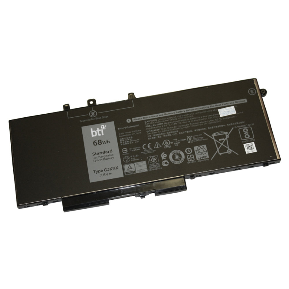 Replacement Battery for Latitude 5580 5480 5280 5290 5490 5491 5495 5591 Precision 3530 7520 replacing OEM part numbers GJKNX 0GJKNX GD1JP FPT1C 5YHR4 451-BBZG // 7.6V 8560mAh 68Whr thumbnail