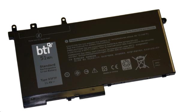3-cell 48Wh 4YFVG compatible laptop battery for Dell Latitude 5480 5490 5580 5590 - 18 month warranty thumbnail
