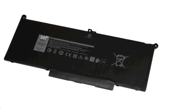 DM6WC compatible 60Wh 4-cell battery for Dell Latitude 7280 7480 thumbnail