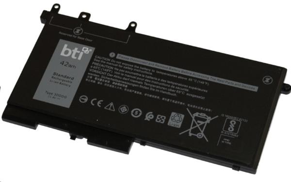 3-cell 42Wh 451-BBZP compatible laptop battery for Dell Latitude 5480 5490 5580 5590 - 18 month warranty thumbnail