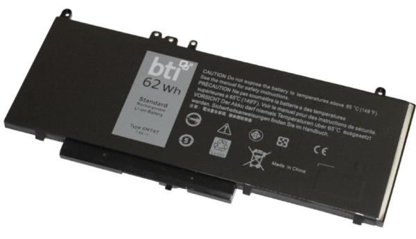 4-cell 62Wh HK6DV compatible laptop battery for Dell Latitude E5470 E5570 Precision 3510 - 18 month warranty thumbnail