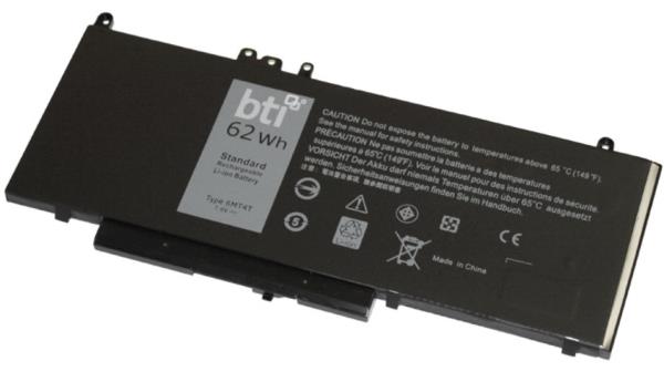 4-cell 62Wh 451-BBUQ compatible laptop battery for Dell Latitude E5470 E5570 Precision 3510 - 18 month warranty thumbnail