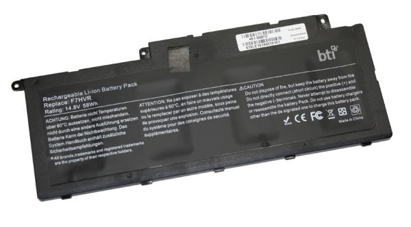 Y1FGD compatible 58Wh 4-cell battery for LATITUDE 7437 thumbnail