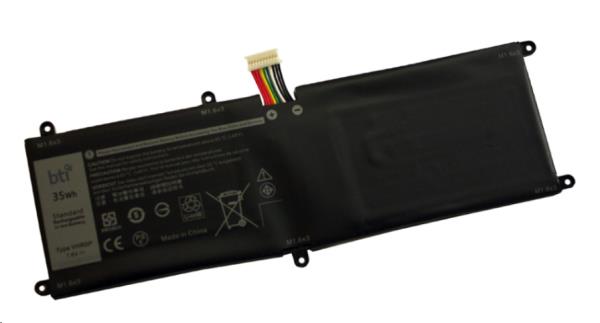 XRHWG compatible 35Wh 2-cell battery for DELL LATITUDE 11 5175 thumbnail