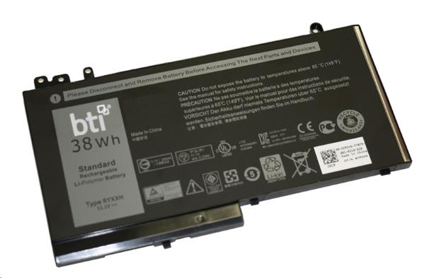 YD8XC compatible 38Wh 3-cell battery for Latitude E5250 E5240 E5550 11 (3150) 11 (3160) thumbnail