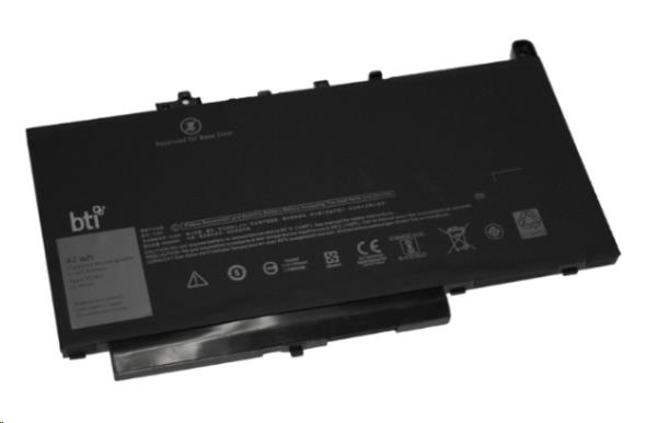 KNM09 compatible 42Wh 3-cell battery for DELL Latitude E7470 thumbnail