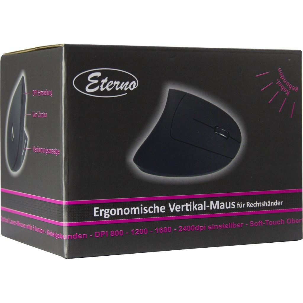 EU Product - Vertikalmaus Eterno KM-206WR thumbnail