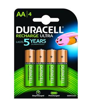 Rechargeable AA 4 Pack 2500mAh thumbnail
