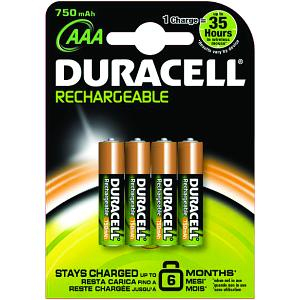 Rechargeable AAA 4 Pack 750mAh thumbnail
