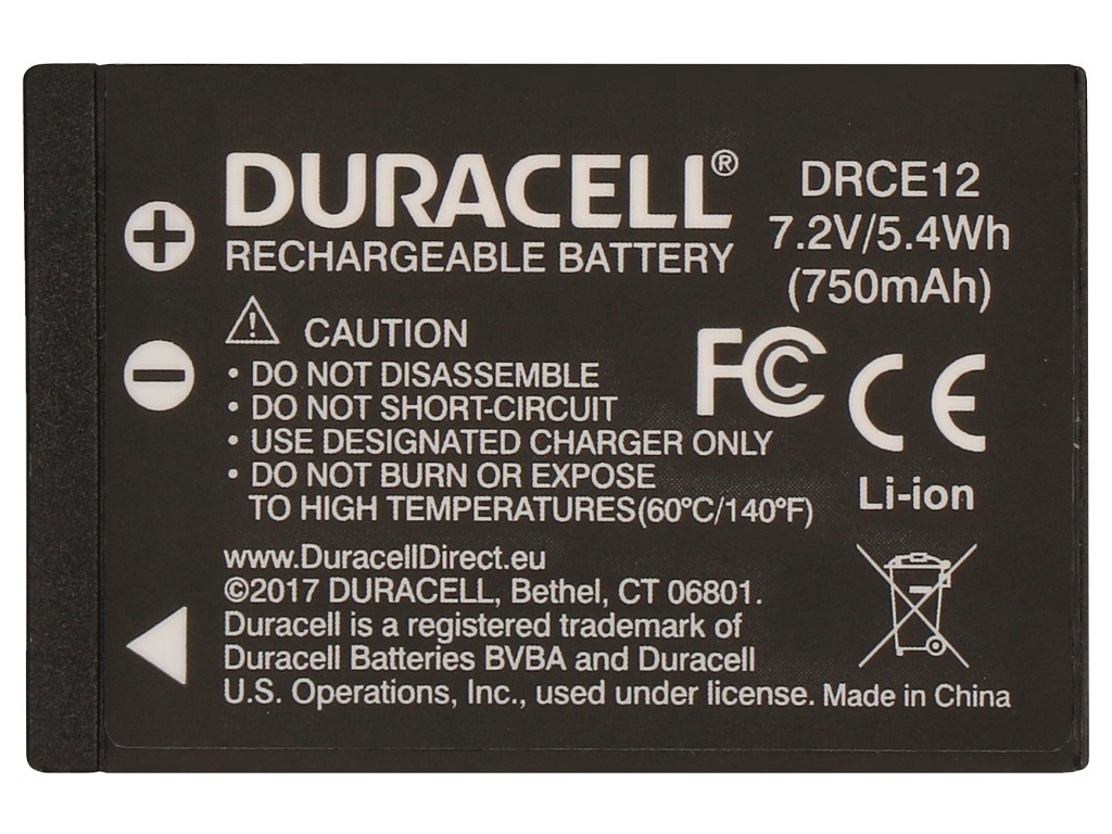 Digital Camera Battery 7.2V 750mAh thumbnail