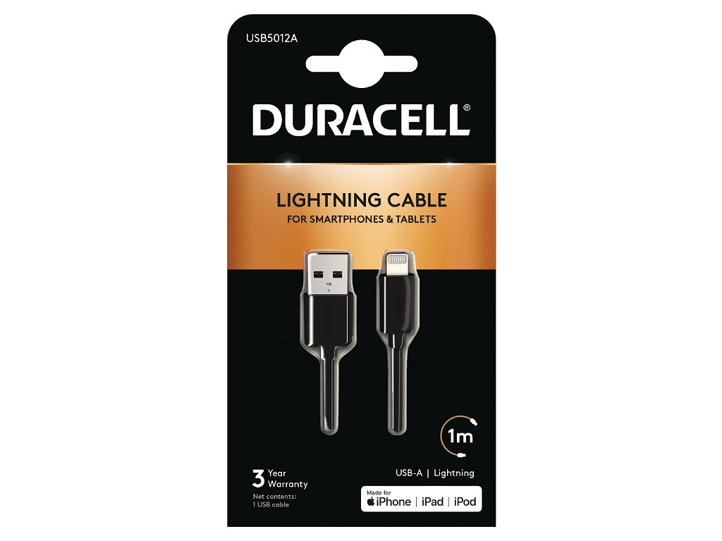 1m USB-A to Lightning Cable thumbnail
