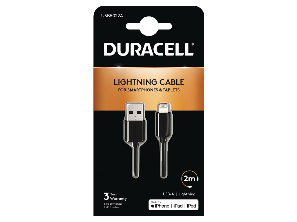 USB-A to Lightning 2m Cable thumbnail