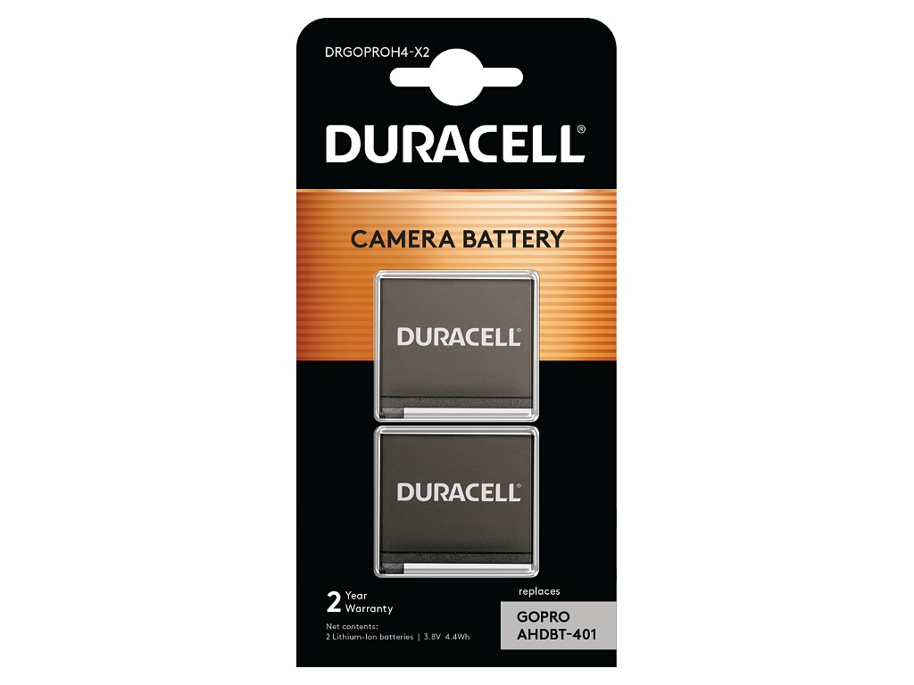 Action Camera Battery 3.8V 1160mAh (X2) thumbnail