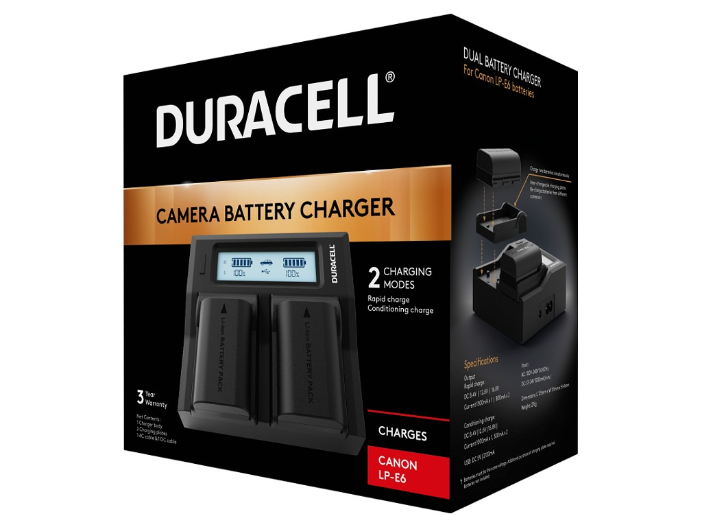 LED Dual DSLR Battery Charger thumbnail