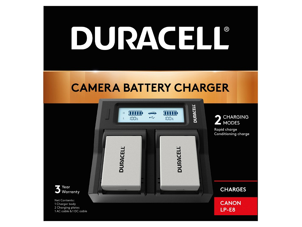 LED Dual DSLR Battery Charger thumbnail