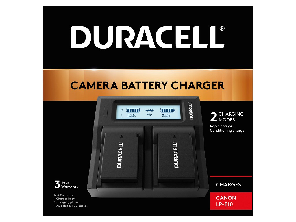LED Dual DSLR Battery Charger thumbnail